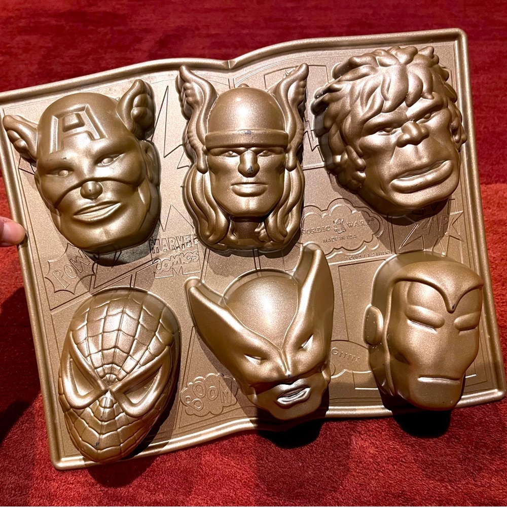 Nordic Ware Marvel cupcake tin